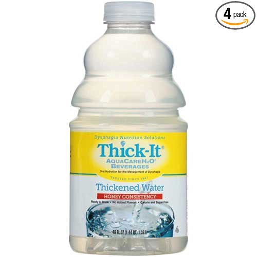 Thick It Thickened Beverage Water Honey Zero Calorie Gluten Free, 46oz -- 4.