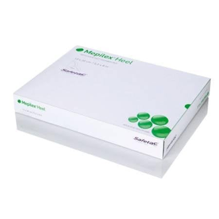 Mepilex Heel Silicone Absorbent Dressing, 4X7, Pad 5X8, 5 box - 3 Kings Medical Supplies
