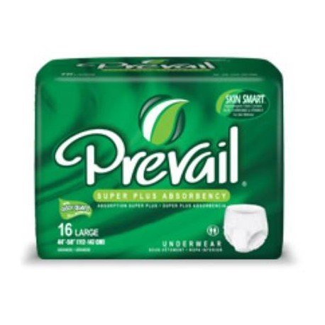 BRIEF PREVAIL PULLON LG CS/64 FIRST QUAL