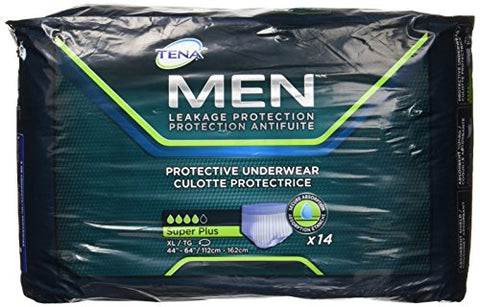 TENA Women and TENA Men Protective Underwear [TENA MEN PRTV UNDWR XLG 44-64]