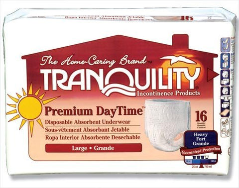 Tranquility DayTime Underwear - Medium 72/cs