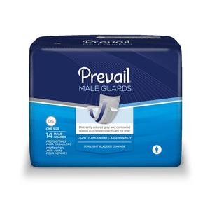 Brief Incontinence Prevail Breath Male Adh Strip 6x13"