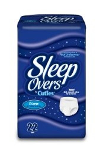 First Quality Absorbent Underwear Sleep Overs Pull On X-Large Disposable Heavy Absorbency (#SLP05303, Sold Per Case)