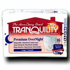 The Amazing Tranquility 2118 XXL-Plus Premium Overnight Underwear-48/Case
