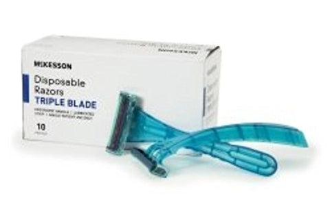 MCKESSON Pivot Head Razor Medi-Pak Performance Triple Blade Disposable NonSterile (#16-RZ15, Sold Per Piece)