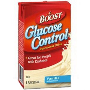 Boost Glucose Control Nutritional Vanilla Flavor 8 oz. Brik Pak, CS/27