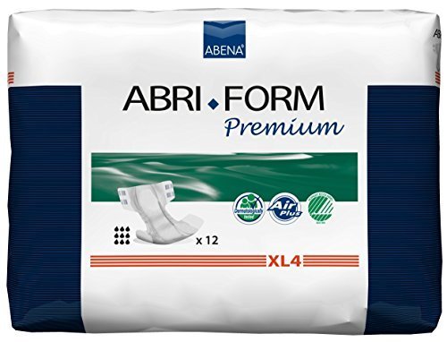 Abena Abri-Form Premium Brief, Extra Large, XL4, 12 Count by Abena