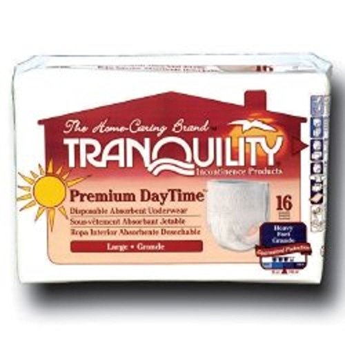 Absorbent Underwear Tranquility Premium DayTime Pull On Large Disposable Heavy Absorbency (#2106-BG, Sold Per Bag)