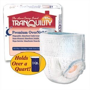 MCK89173100 - Adult Absorbent Underwear Tranquility Premium OverNight Pull On 2X-Large Disposable Heavy Absorbency