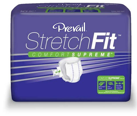 Prevail PM Extended Use Briefs - Large 72/cs