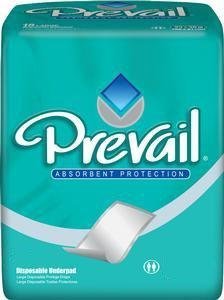 Prevail Night Time Disposable Underpads 30" x 36" [Bag of 25] by First Quality