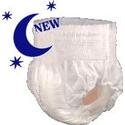 PRINCIPLE BUSINESS TRANQUILITY OVERNIGHT DISPOSABLE ABSORBENT UNDERWEAR Medium Overnight DAU, 34" 48