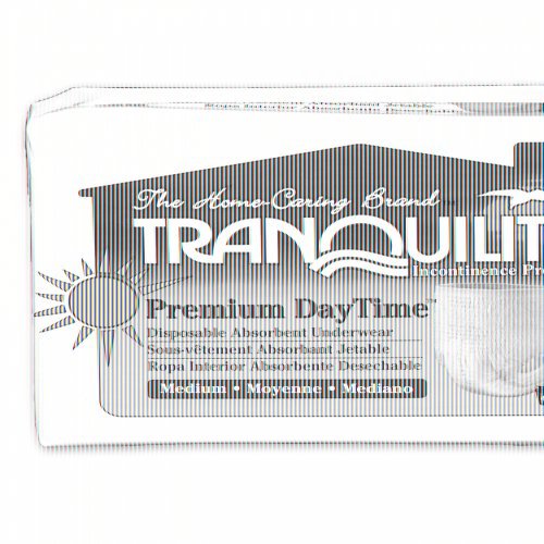 TranquilityÂ® Premium DayTimeTM Disposable Underwear - CASE/64 (Lg (45" - 54"))