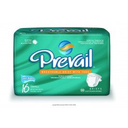 PrevailÂ® Specialty Briefs-Waist / Hip 15" - 22" Size Youth - Case of 96
