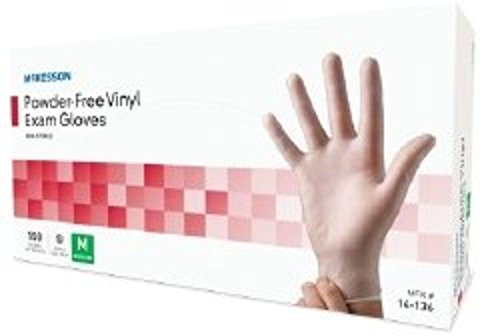 Glove Exam Vinyl Power Free Extra Large 130/Bx