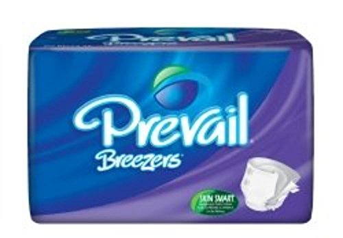 First Quality Incontinent Brief Prevail Tab Closure Regular Disposable Heavy Absorbency (#PVB-016/1, Sold Per Pack)