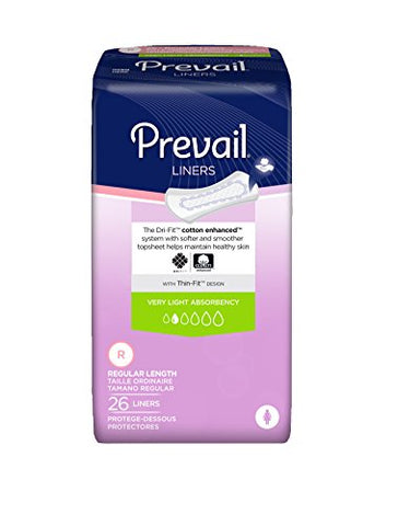 Prevail Pantiliners - 26 ct