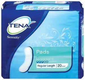 Special 6 packs of Tena Serenity Bladder Pads - Moderate - 20 per pack - J & J 41300 by med-J & J