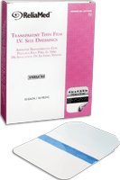 4" X 4 3/4" Transparent Thin Film Adh Dressing