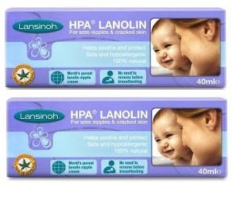 Lansinoh HPA Lanolin for Breastfeeding Mothers, 40 Grams (Pack of 2; 80 Grams...