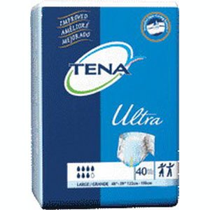 TENA Ultra Brief Large 48" - 59" Part No. 67300 Qty : 40 Per Package