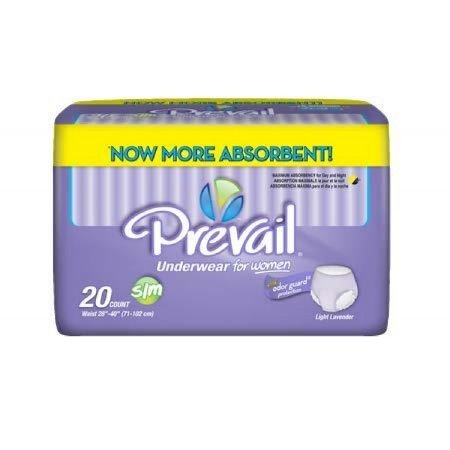 First Quality Underwear Prevail Pull On Small / Medium Disposable Heavy Absorbency (#PWC-512/1, Sold Per Case)