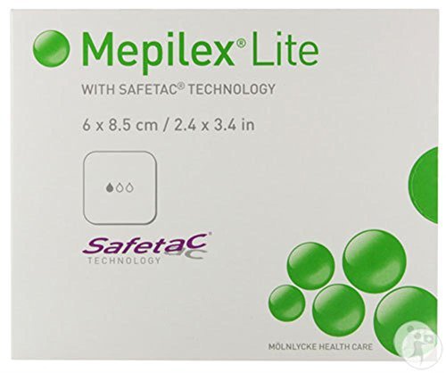 Mepilex Lite 2.4" x 3" Box: 5