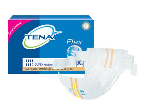 TENA Flex Super: Size 8 90/Case