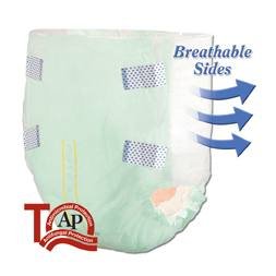 Tranquility SmartCore Disposable Briefs- Small, Green