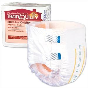 Principle Business Enterprises/Incontinence 2134 Principle Tranquility Slimline Disposable Briefs&#44; 6 Pk Per Case