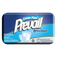 Prevail Pant Liners - Large Plus - 13" x 28" - - Pack of 16