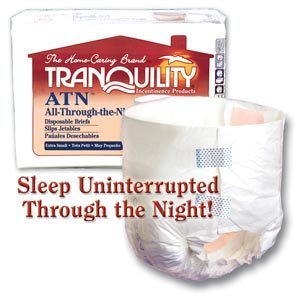 MCK21863100 - Adult Incontinent Brief Tranquility Atn Tab Closure Large Disposable Heavy Absorbency