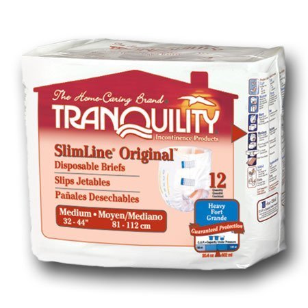 TRANQUILITY 2122 SLIMLINE BRIEF MED 96CT
