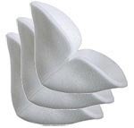 MEPILEX FOAM HEEL 5 X 8 (BX)