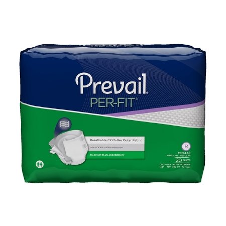 Prevail Per-Fit Maximum Absorbency Briefs, Regular, 20-CountÂ (Pack of 4)