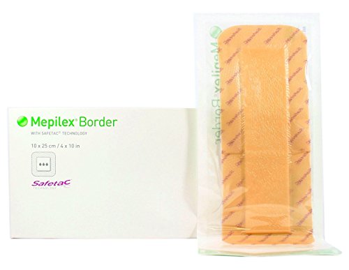 Mepilex Border with Safetac Technology 295850 - Sterile Self Adherent Post Op...