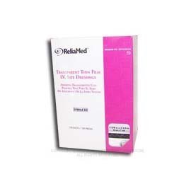4" X 4 3/4" TRANSPARENT THIN FILM ADH DRESSING by ReliaMed Hydrocolloid & Foam