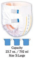 Principle Business Ent Pu2134Ca Tranquility Slimline Brief X-Large 56" - 64",Principle Business Ent - Case 72