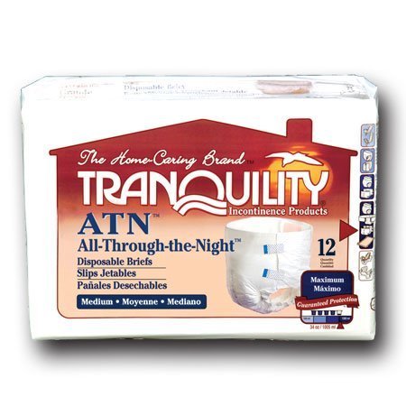 Tranquility Atn (all-through-the-night) Disposable Brief - Case Of 96 - 2185
