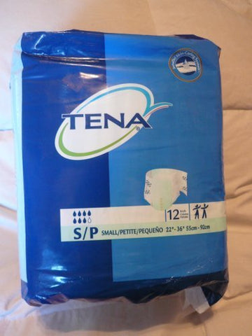 Tena 66100 Ultra Small Moderate 22 to 36 inches Heavy Brief --4 Pack of 12 (48) by TENA