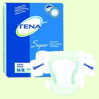 TENA Stretch Super Briefs - Size: Medium (33"-52") - Case of 56