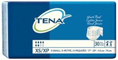 SCA Incontinent Brief Tena Tab Closure X-Small Disposable Heavy Absorbency (#61166, Sold Per Pack)