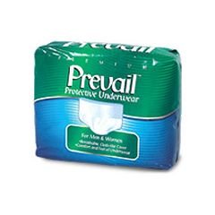 Prevail Underwear - Large - 45"-58" waist - Pack of 18