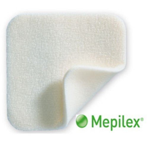 294399 Mepilex 6x6 Foam 6"x6" Reg. Wound Dressing-Box of 5 by Mepilex