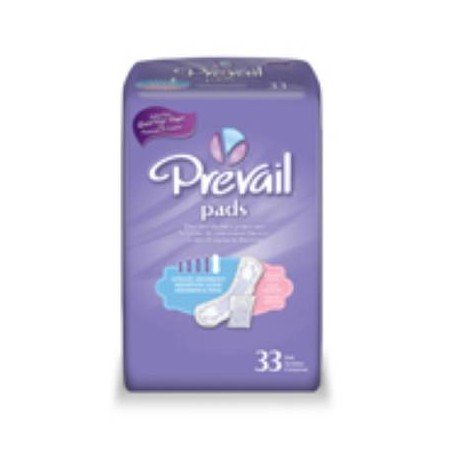 PAD INCONT PREVAIL THIN PK/33 FIRST QUAL