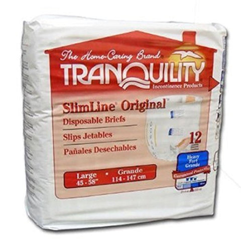 Tranquility SlimLine Breathable Brief [SLIMLINE breathable brief LARGE] by PRINCIPLE BUSINESS ENT - 3 Kings Medical Supplies