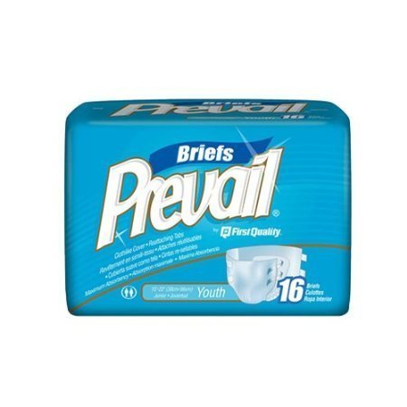 Prevail Brief, Youth 15-22, 16 pack by First Quality Products Inc.