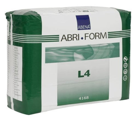 Abena Abri-Form Comfort (L4) Brief, Large, Plastic-Backed, 12-Count by Abena
