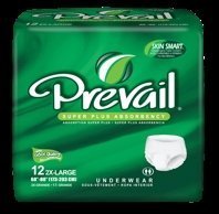 Prevail Protective Underwear PV517 CS/48 XXLarge by First Quality by Choice One