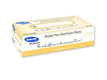 Invacare Powder-free Vinyl Exam Gloves, Ib Vinyl Glv Pwdrfr N-S Lg, (1 CASE, ...